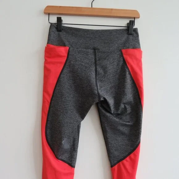 COTOPAXI Wazimu Leggings Tights in Gray Orange Outdoor Gorpcore Sport - Size S - Picture 7 of 14